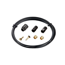 Tektro hose kit for disc brake, black, Kevlar hose, 1,800mm