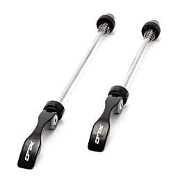 XLC quick release set QR-L02, alum./Cr-Mo black FW/RW