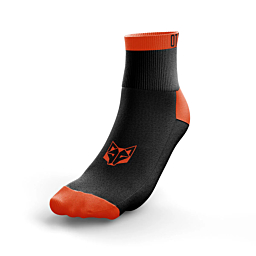 Otso čarape Multisport low Black & Fluo Orange