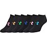 Under Armour Big Logo No-Show Socks 6-Pack
