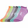 Under Armour Solid No Show Socks 6-Pack