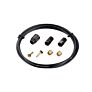 Tektro hose kit for disc brake, black, Kevlar hose, 1,800mm