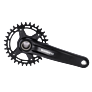 Shimano set zupčanik FC-MT510-1, 12 brzina, 30 zubi., 175mm, black, 2-piece,w/o BB
