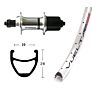 E.Wiener Bike Parts stražnji kotač B-Wheel 26 X 1.75 TX 800 8/10x QR 36L
