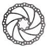 XLC disc brake rotor BR-X136, O 180mm, silver