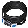 XLC lokot na šifru cable lock RonaldBiggs, O 12mm/1850mm