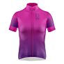 Otso ženski biciklistički dres kratkih rukava Fluo Pink