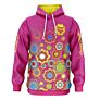 Otso majica s kapuljačom Chupa Chups Floral Pink