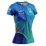 Otso ženska padel majica kratkih rukava Blue Birds