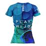 Otso ženska padel majica kratkih rukava Blue Birds