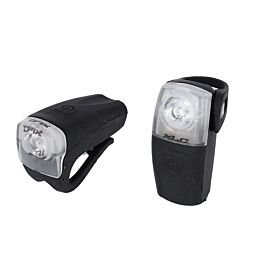 XLC set svjetla za bicikl CL-E16, 1x3 W bijelo, 1x 0,5 W crveno LED