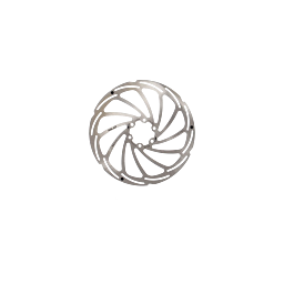 XLC disk rotor Disc Brake Rotor BR-X148 O 180/1,8mm, silver, 6-hole, 153g 