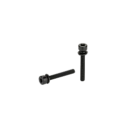 XLC vijak s navojem za adapter ravnog nosača BR-X75 M5x39 mm, standardna glava, set od 2 kom