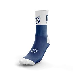 Otso čarape Multisport srednje Electric Blue & White