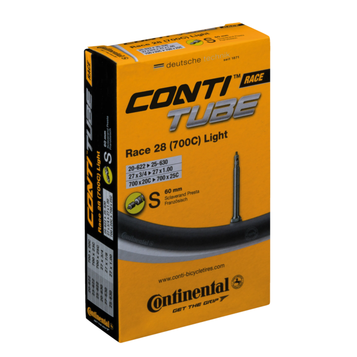 Continental zračnica Race 28 light 28" 700x20/25C 20/25-622/630 SV 60mm