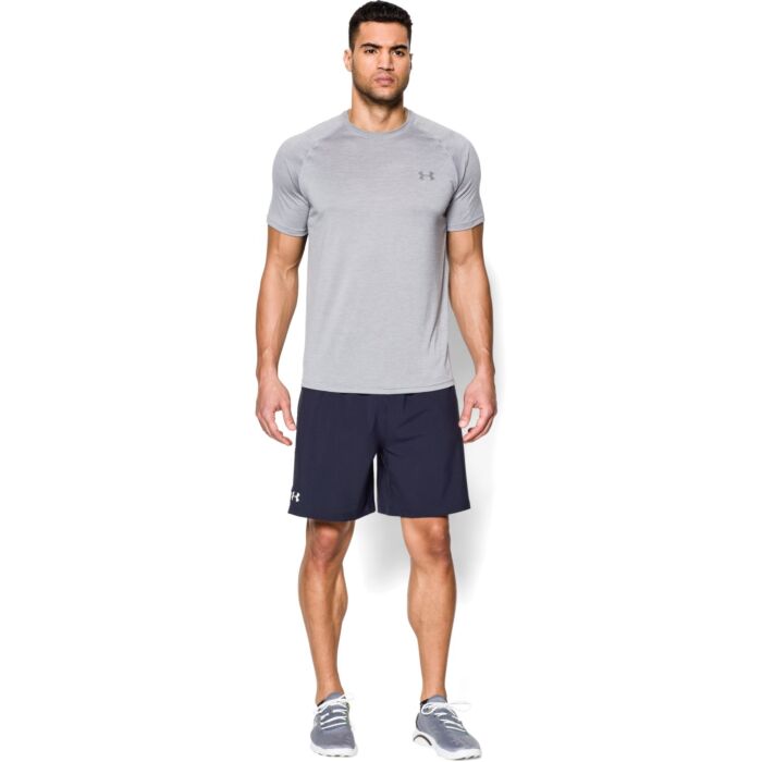 Under Armour muške kratke hlaće Mirage Midnight Navy/White