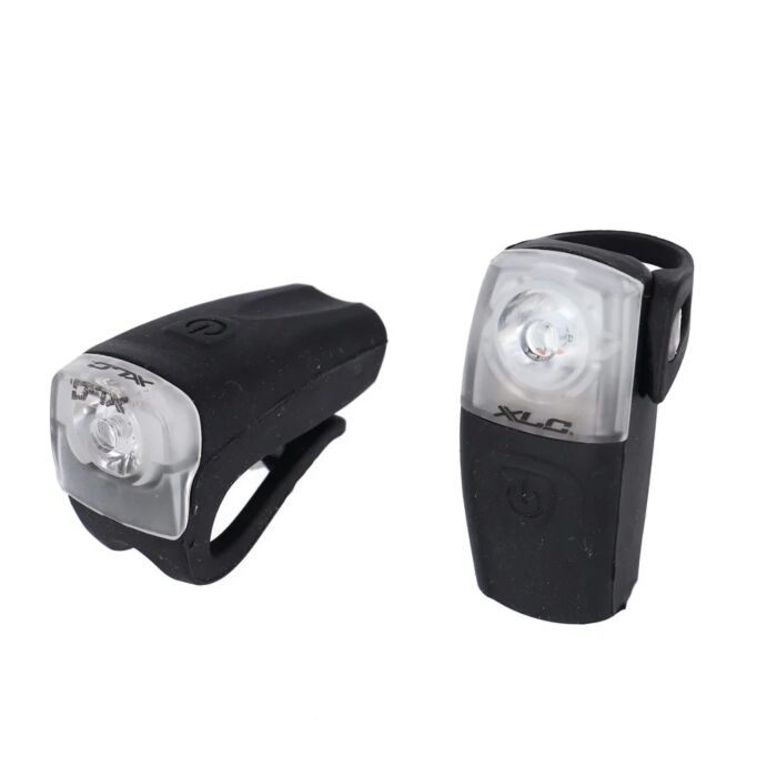 XLC set svjetla za bicikl CL-E16, 1x3 W bijelo, 1x 0,5 W crveno LED