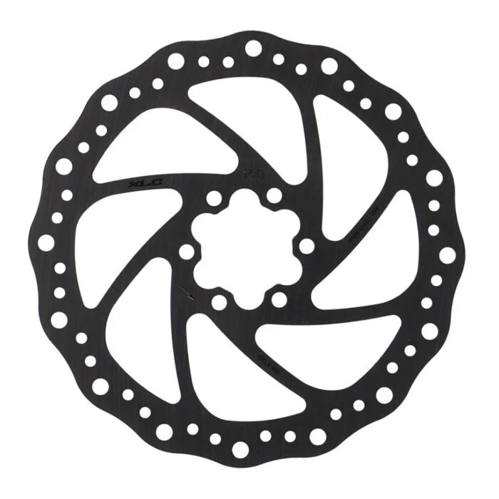 XLC disc brake rotor BR-X136, O 160mm, silver