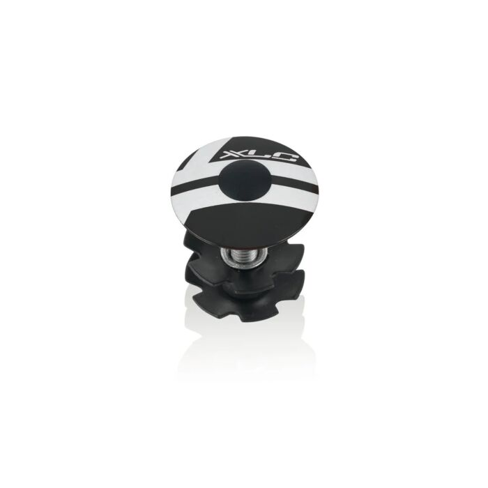 XLC poklopac s A-glavom AP-S01, 1 1/8", aluminij, crn