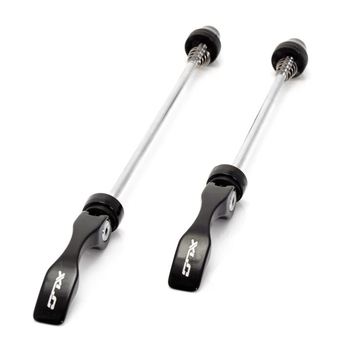 XLC quick release set QR-L02, alum./Cr-Mo black FW/RW