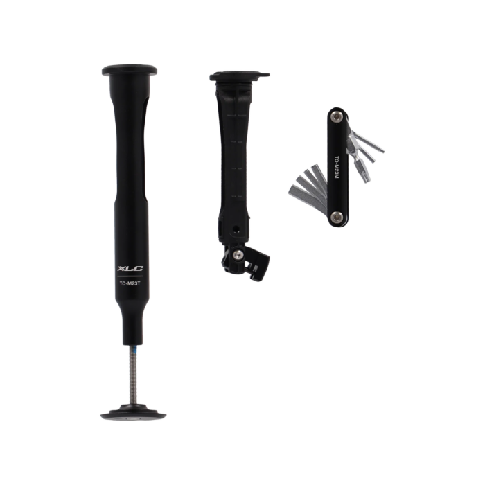 XLC alat Trailtool Solution (TTS) Set TO-M23 Set: cijev, nosač, mini alat, hardver