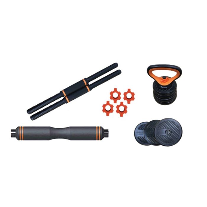 Set utega 20 kg + šipke