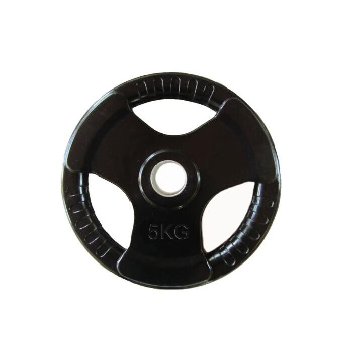 Uteg čelični gumirani 5 kg/fi50mm