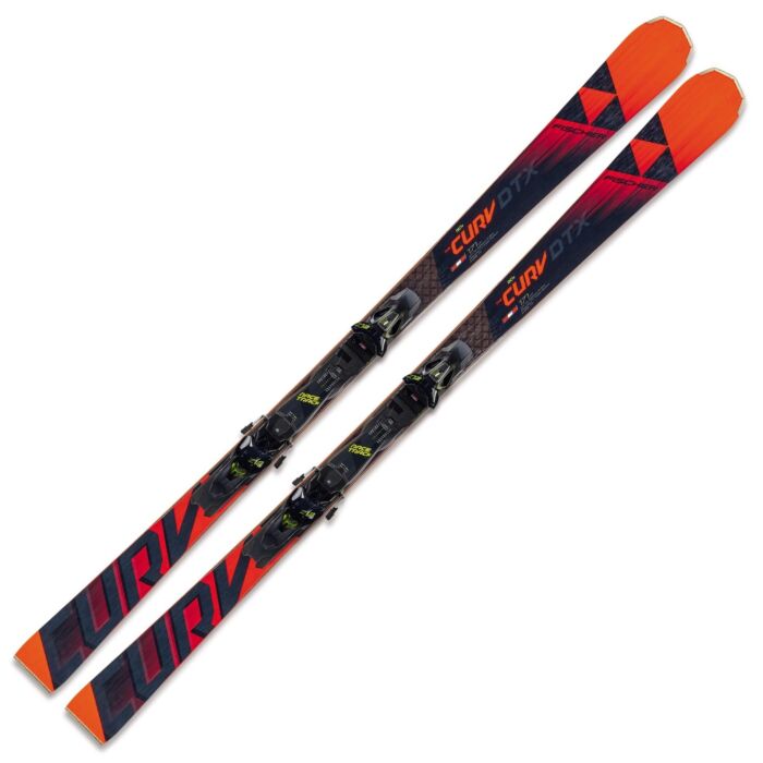 Fischer ski set RC4 THE CURV DTX RT + RC4 Z12 GW Powerrail BRAKE 85 [F]