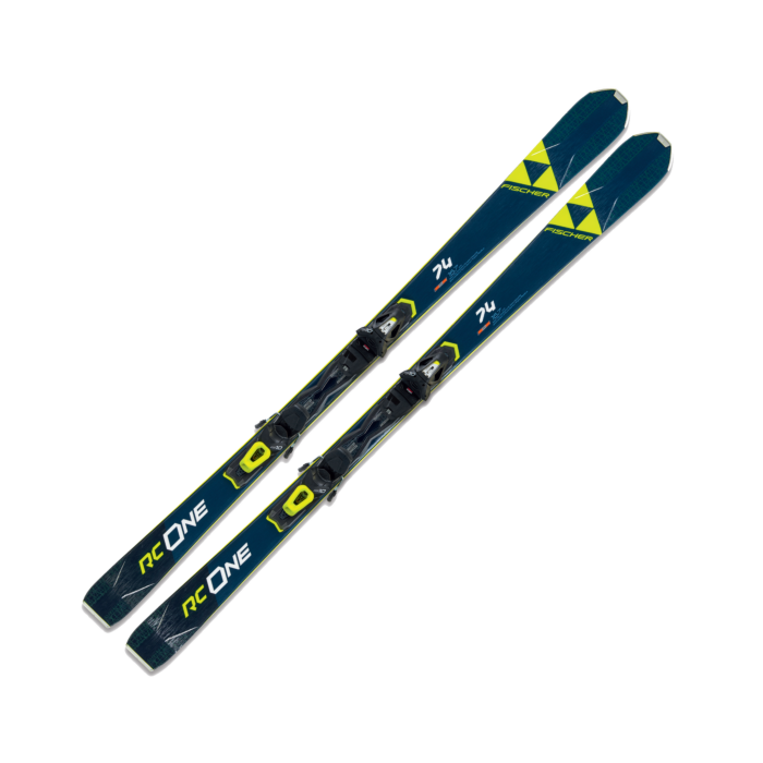 Fischer ski set RC ONE 74 AR + RS 10 GW Powerrail BRAKE 78 [G]