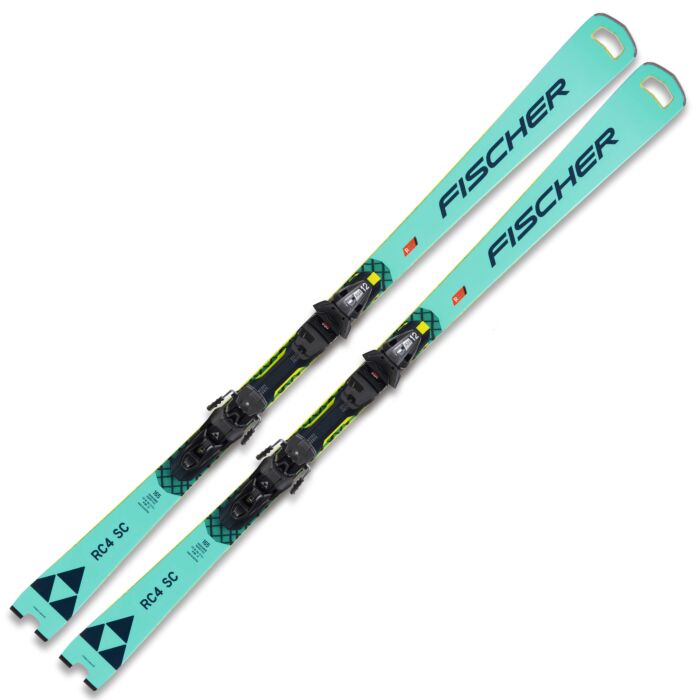 Fischer ski set RC4 WC SC M-TRACK + VEZOVI RX 13 GW POWERRAIL BRAKE 85 [F]