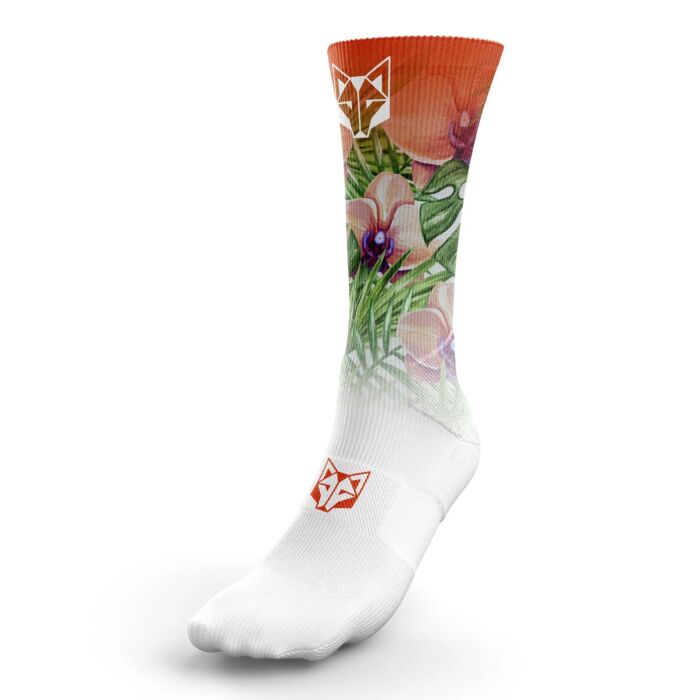 Otso sublimirane čarape Flower