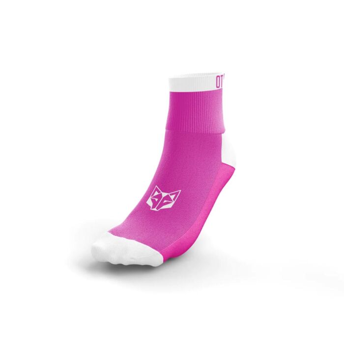 Otso čarape Multisport niske Fluo Pink & White
