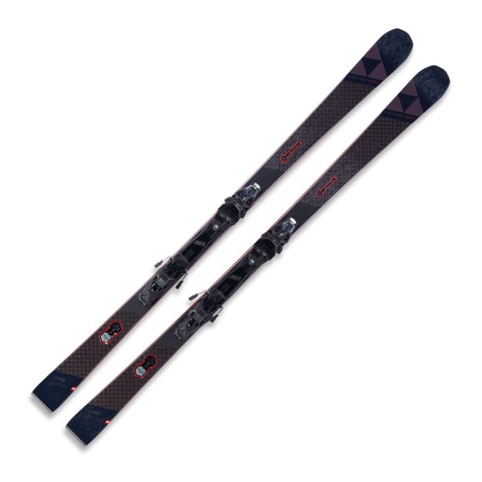 Fischer ski set BRILLIANT THE CURV RACETRACK + vezovi FISCHER RSX 12 GW POWERRAIL BR