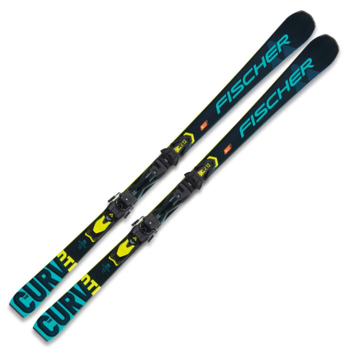 Fischer ski set THE CURV DTI ALLRIDE + VEZOVI RS10 GW POWERRAIL