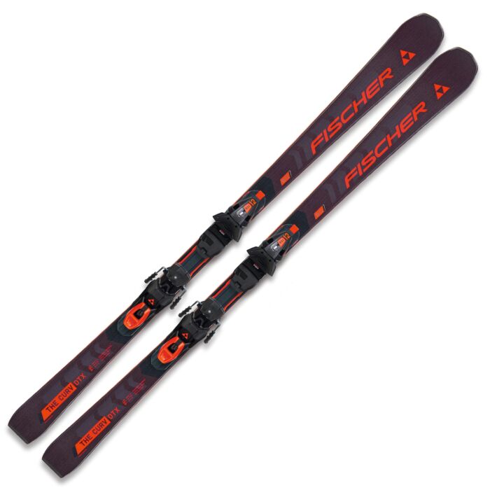 Fischer ski set THE CURV DTX MT + VEZOVI RSX 12 PR