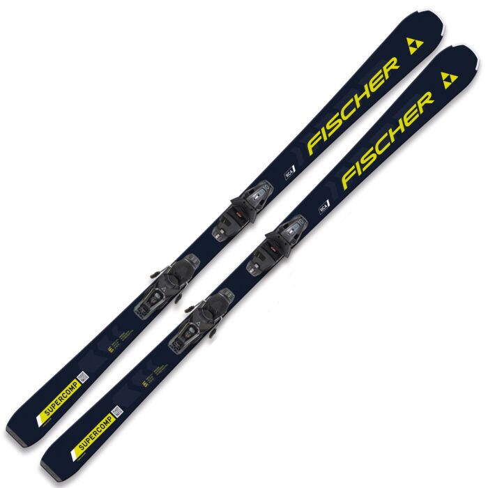 Fischer ski set RC4 SUPERCOMP SLR + RS 10