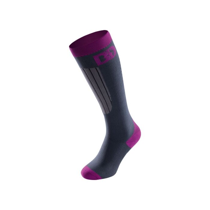 BootDoc kompresijske čarape PURPLE PFI 70 GREY/PI