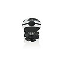 XLC poklopac s A-glavom AP-S01, 1 1/8", aluminij, crn