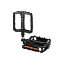 XLC pedale Flat Pedal PD-M29 crne sa reflektorom