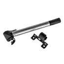 XLC mini pumpa Alpha PU-M01, aluminium, 265mm, dupla glava