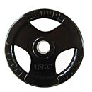 Uteg čelični gumirani 15 kg/fi50mm