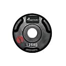Uteg čelični gumirani 1.25 kg/fi30mm