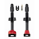 Carbon tubeless ventil  set 45mm