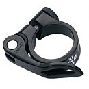 Stezač sjedala uno aluminij crni 31.80mm