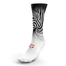 Otso sublimirane čarape Zebra