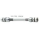 BRN osovina stražnje glavčine komplet 150 mm - 3/8x26