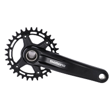 Shimano set zupčanik FC-MT510-1, 12 brzina, 30 zubi., 175mm, black, 2-piece,w/o BB 