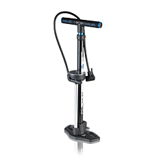 XLC floor pump Beta PU-S02, 11 bar, dual head, black, DV/SV/PV