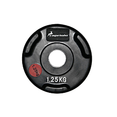 Uteg čelični gumirani 1.25 kg/fi30mm