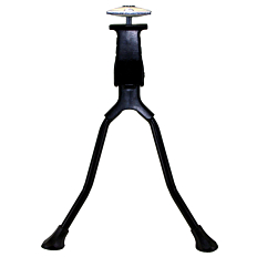 Nogica za bicikl dvostruka crna kick